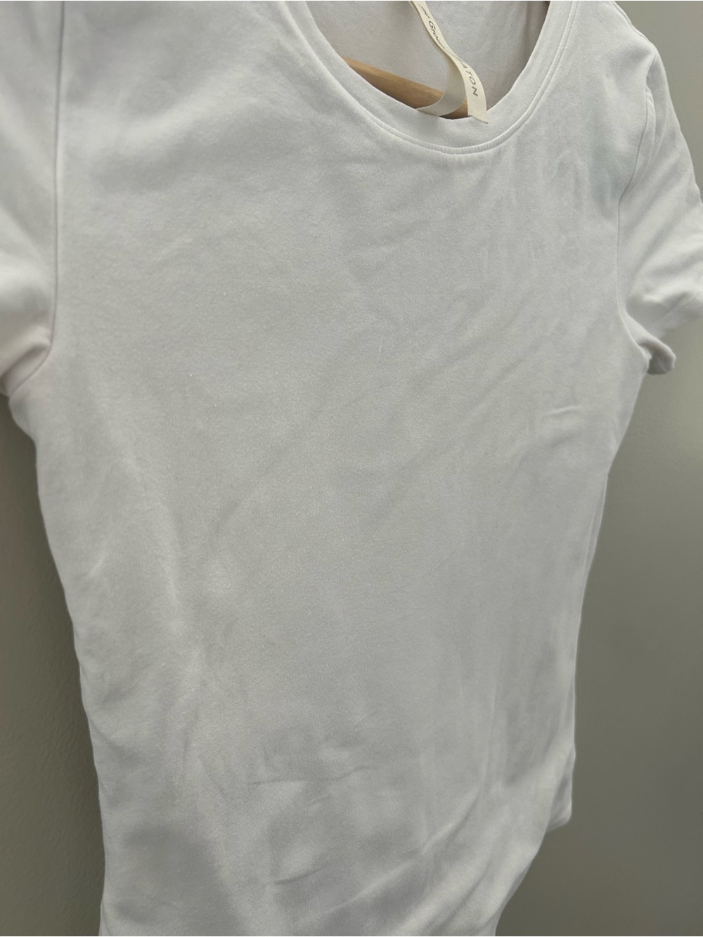The Group Babaton Classic White Short Sleeve Contour Vivacity Crew Neck Bodysuit - Picture 7 of 7